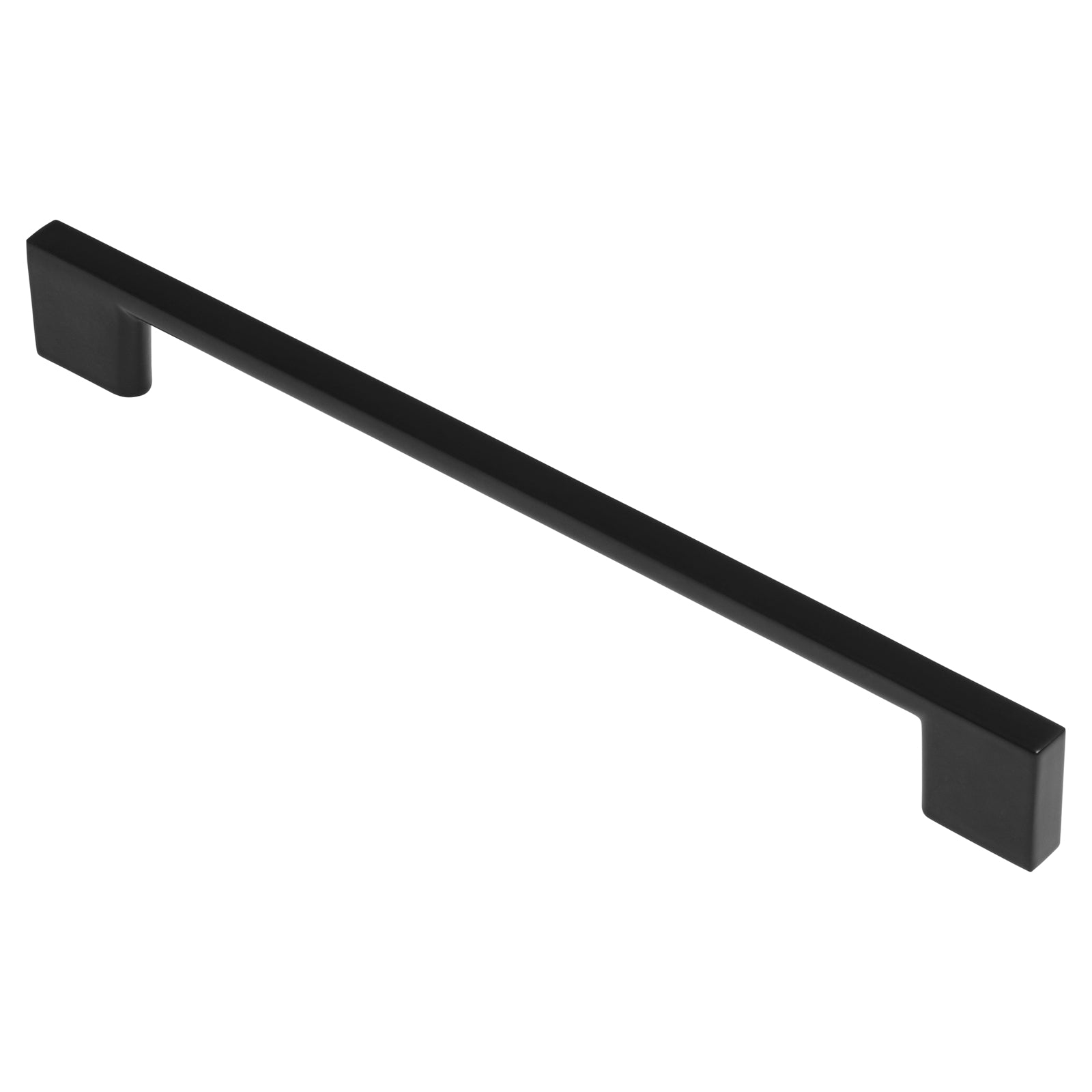 Kaboodle Cali 192mm Matte Black Aluminium Kitchen Handle