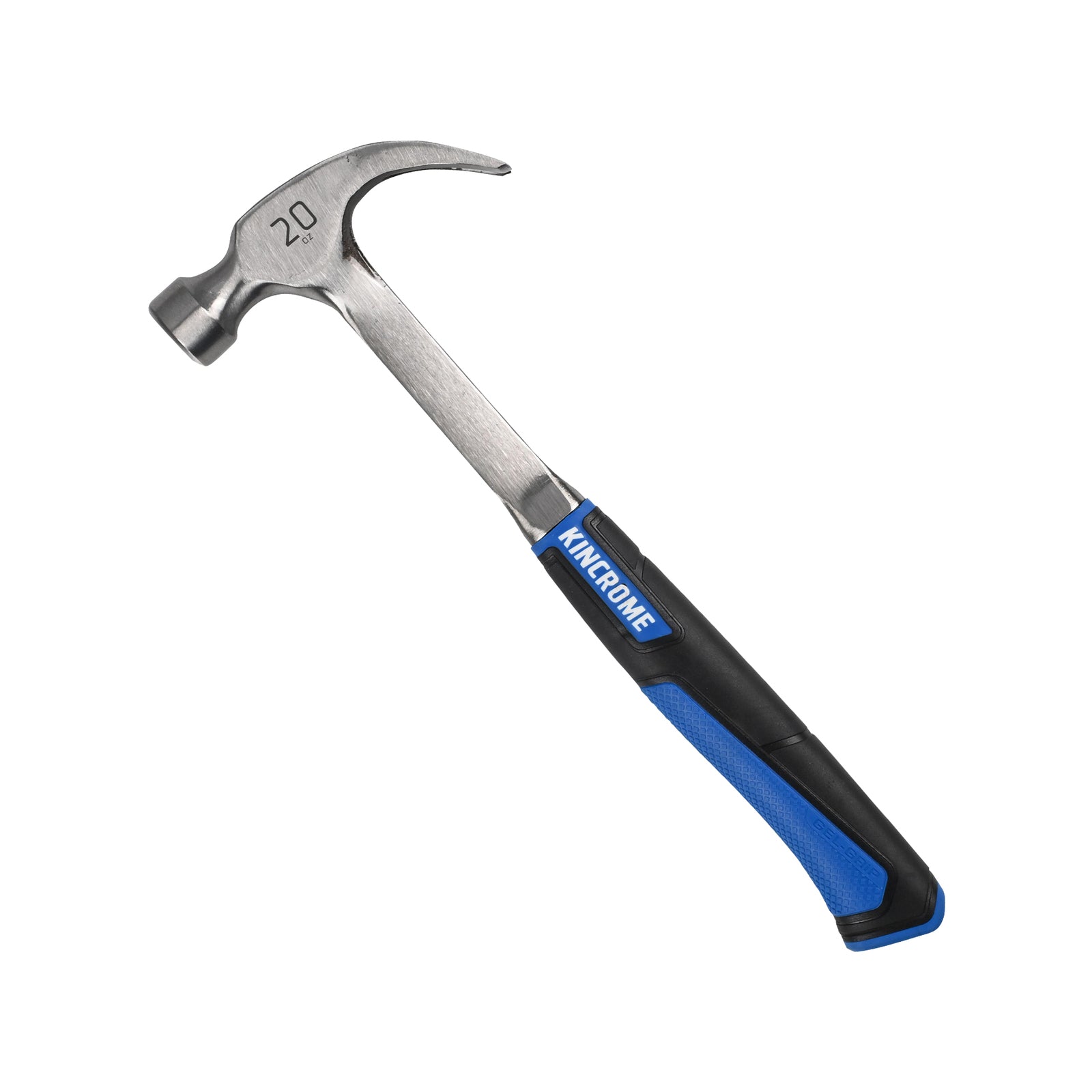 Kincrome 20oz Claw Hammer, One-Piece Forged Steel with Gel Grip, 567g Head