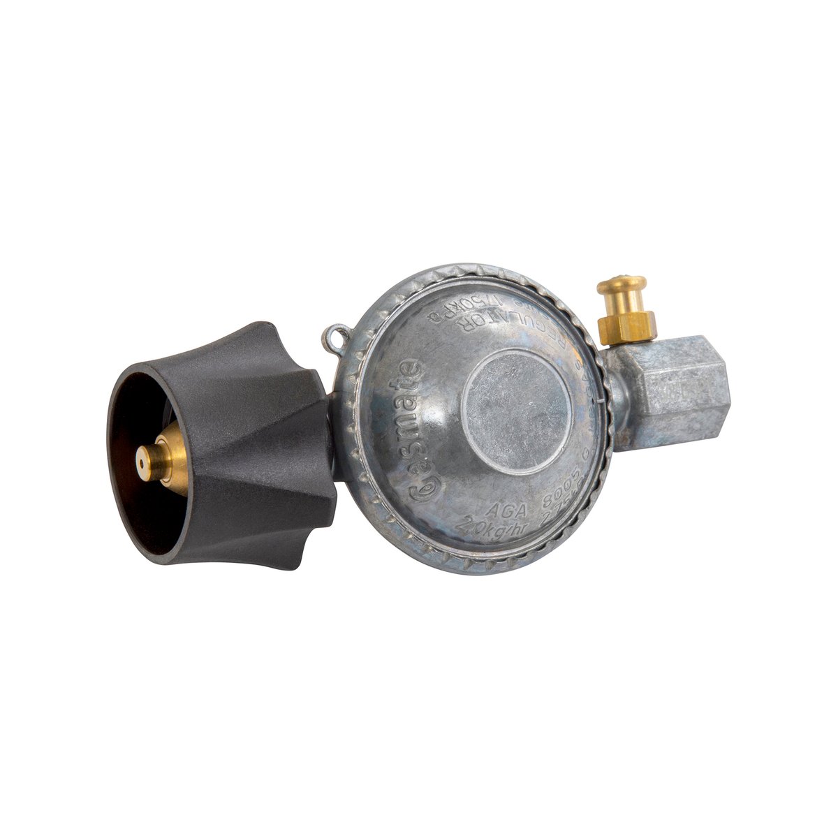 Gasmate 2.75kPa Pressure Regulator LCC27 to 3/8" BSPT - Durable Gas Control - SuperSaverAU - view 4
