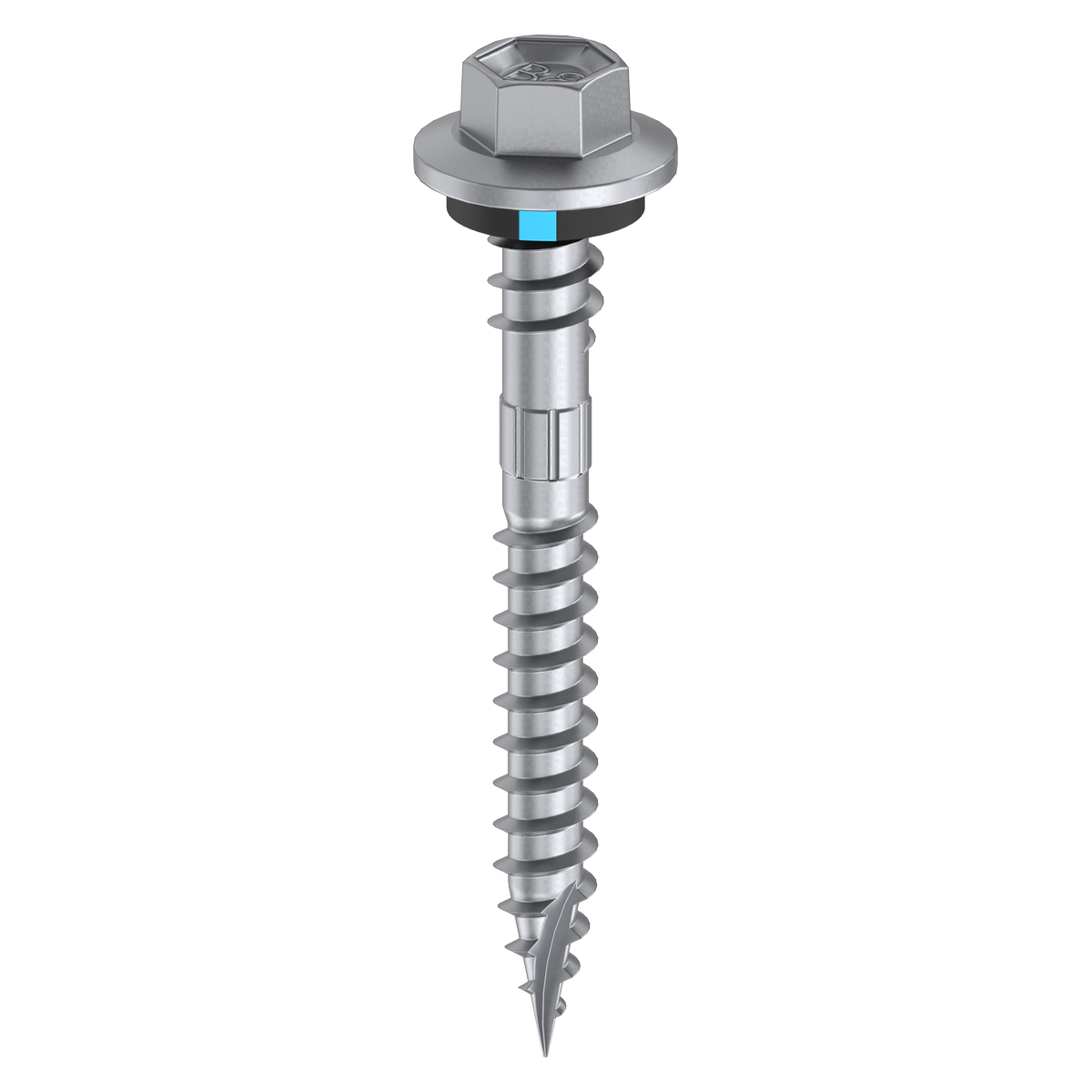 Bremick Hex Roofing Screw 12g x 50mm - B8 Coating - Pack of 50 - Watertight Connection - SuperSaverAU - view 3
