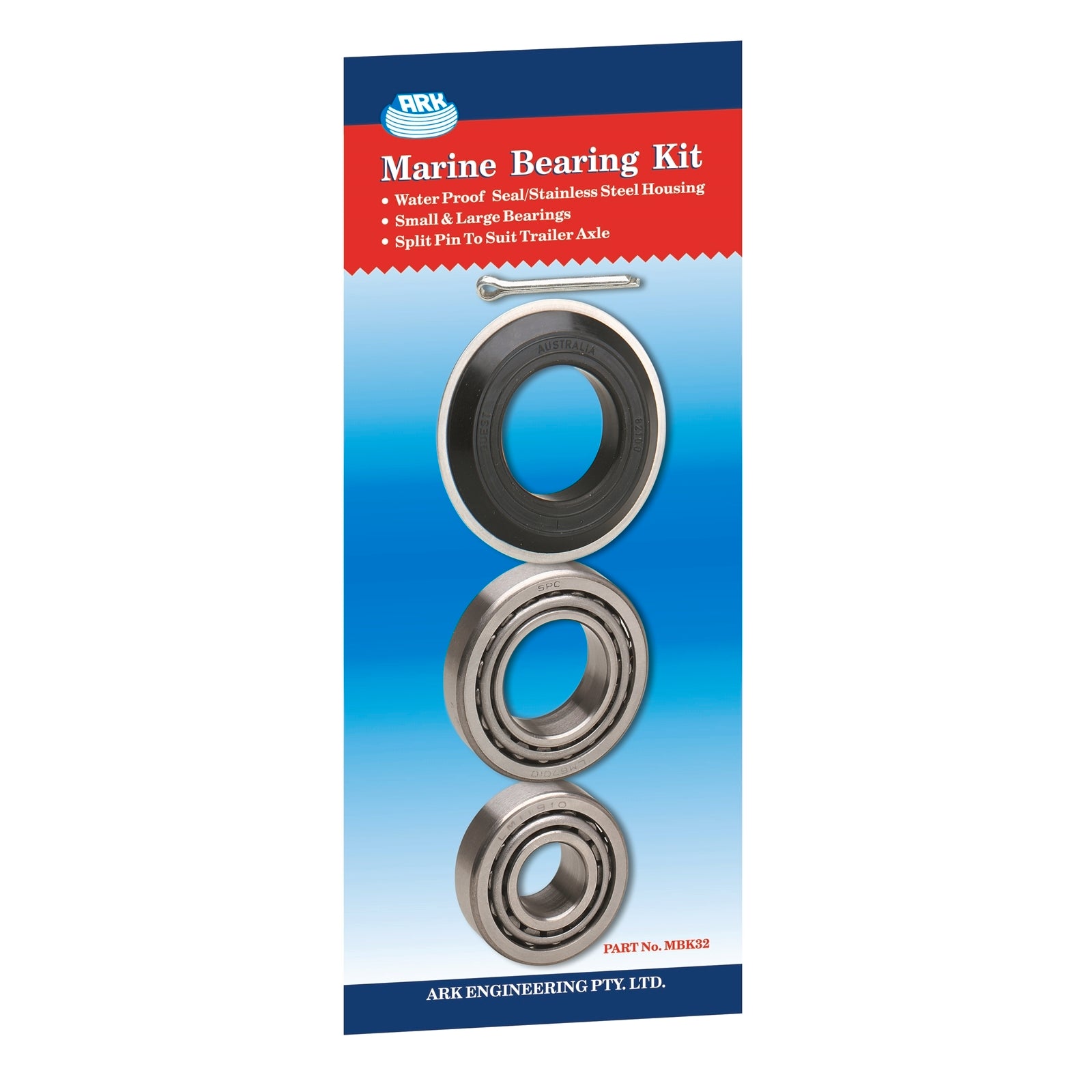 Ark Marine Bearing Kit Holden Steel MBK32