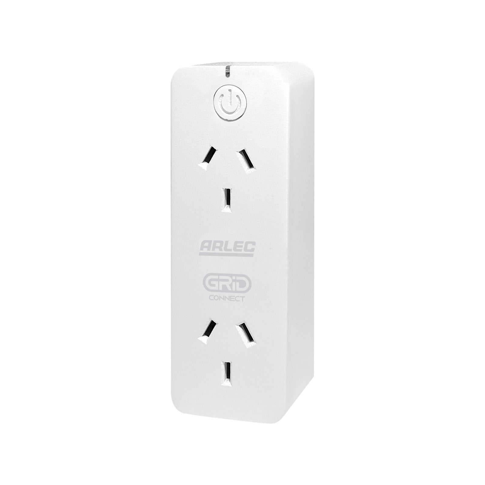 Arlec Grid Connect Smart Plug In Twin Socket With Energy Meter And Surge Protection - SuperSaverAU - view 1
