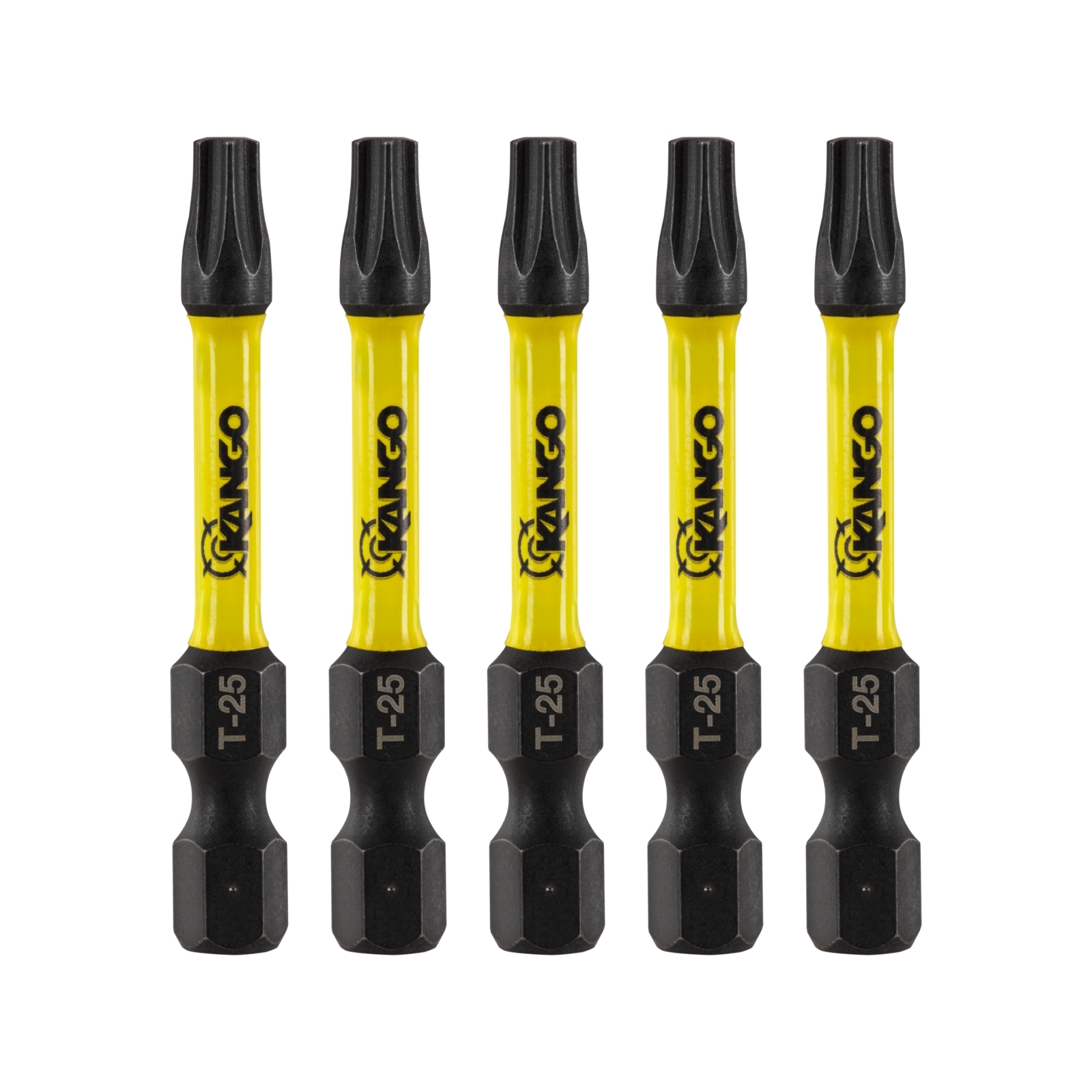 Kango HyperTorque TX25 50mm Impact Driver Bit - 5 Pack, Magnetic Tip