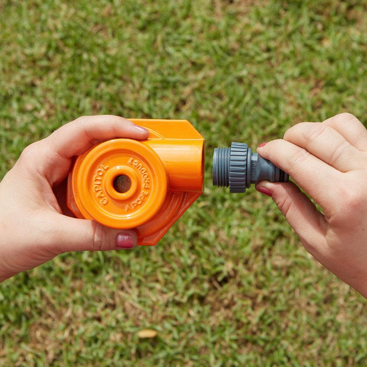 Pope Universal Sprinkler Adaptor - ABS Plastic, 12mm Snap-On, Suits 20mm & 6mm BSP
