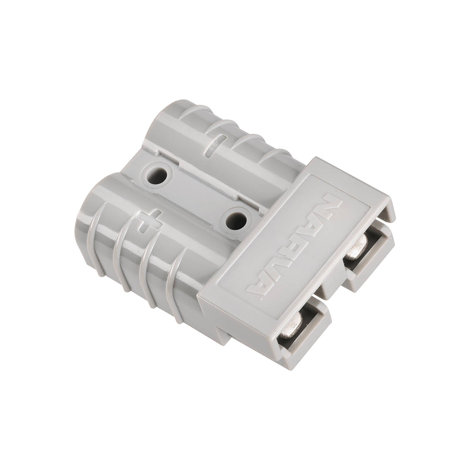 Narva 50A Heavy-Duty Connector Housing with Copper Terminals, Grey