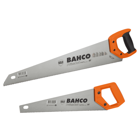 Bahco Handsaws Twin Pack, 350mm Toolbox Saw & 550mm Hardpoint Handsaw