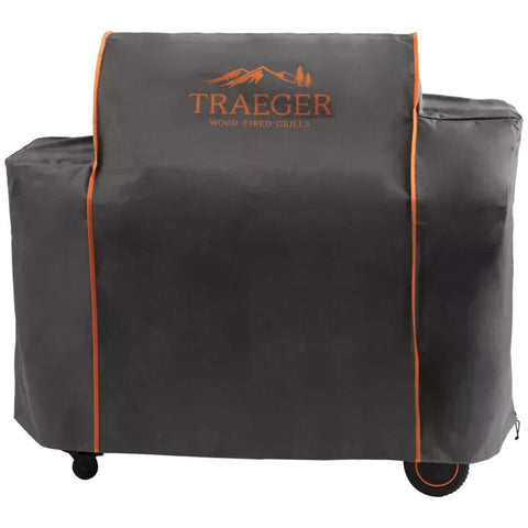 Traeger Timberline 1300 and Ironwood 885 Full-Length Grill Cover - Black Polyester - BAC559