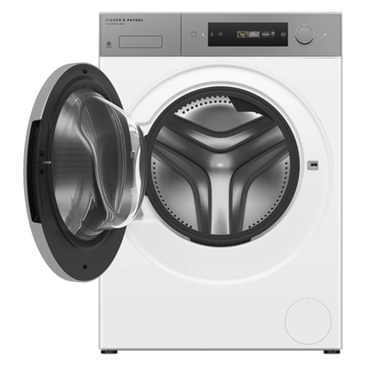 Fisher & Paykel Series 7 10kg Front Load Washer and Heat Pump Dryer Package - White - WH1060D5DH1060D5
