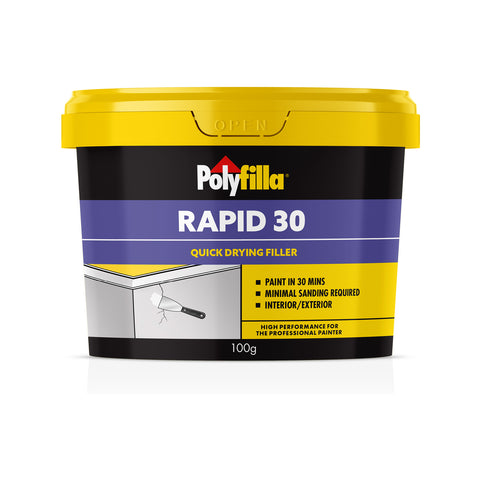 Poly 100g White Rapid Interior Filler