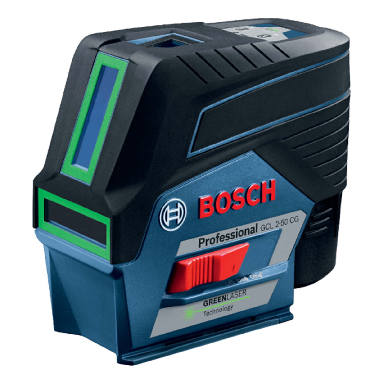 Bosch Professional GCL 2-50 CG 50m Green Beam Laser with Bluetooth, LED Display, Indoor & Outdoor 0601066H80