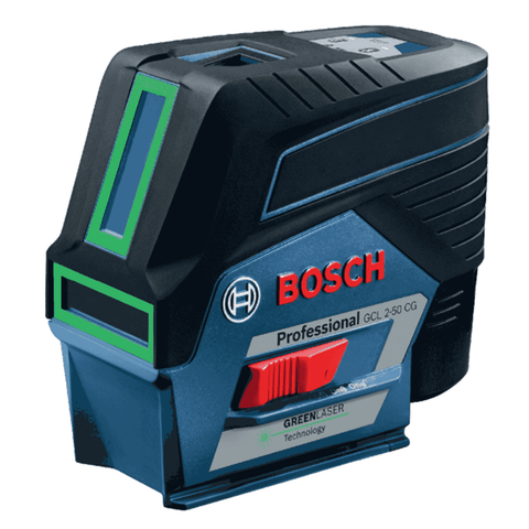 Bosch Professional GCL 2-50 CG 50m Green Beam Laser with Bluetooth, LED Display, Indoor & Outdoor 0601066H80