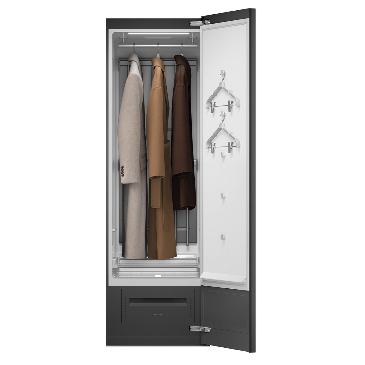 Fisher & Paykel Series 11 60cm fabric care cabinet - Graphite, sanitise cycle, no external venting - FC1260HG1