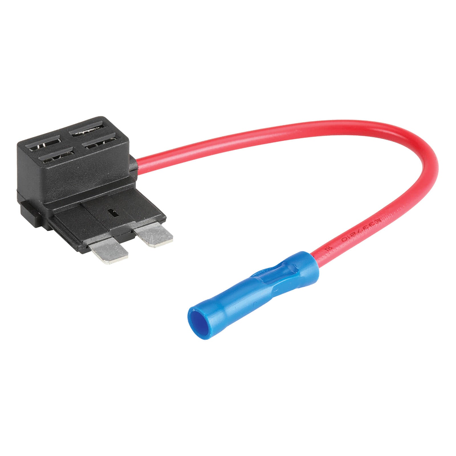 Narva 20A 140mm Standard ATS Blade Fuse Holder with 5A and 10A Fuses 54409BL