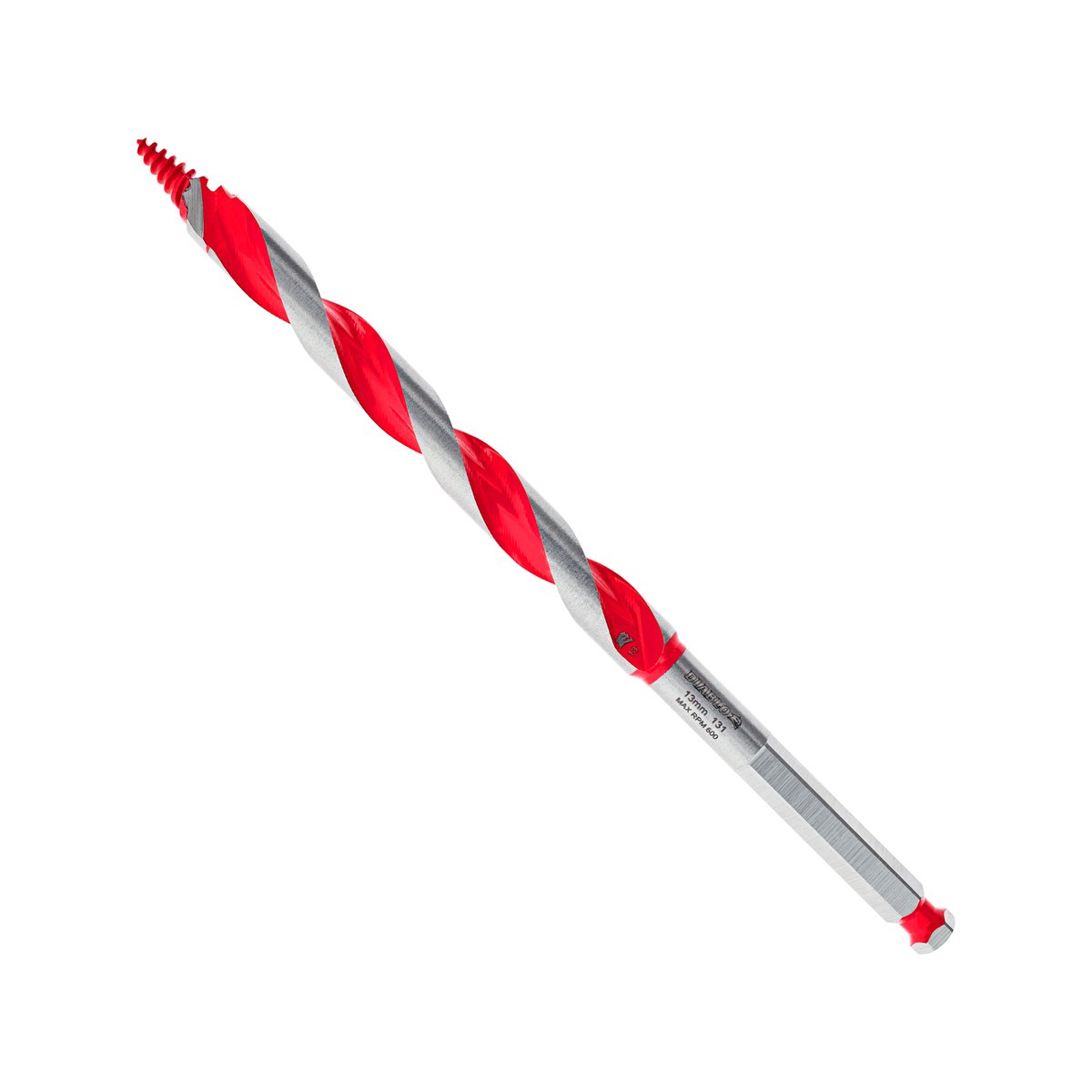 Diablo Auger Bit - 13mm x 190mm - Dura-Tip™ - Dual Cutting Edge - Self-Feeding - SuperSaverAU - view 2