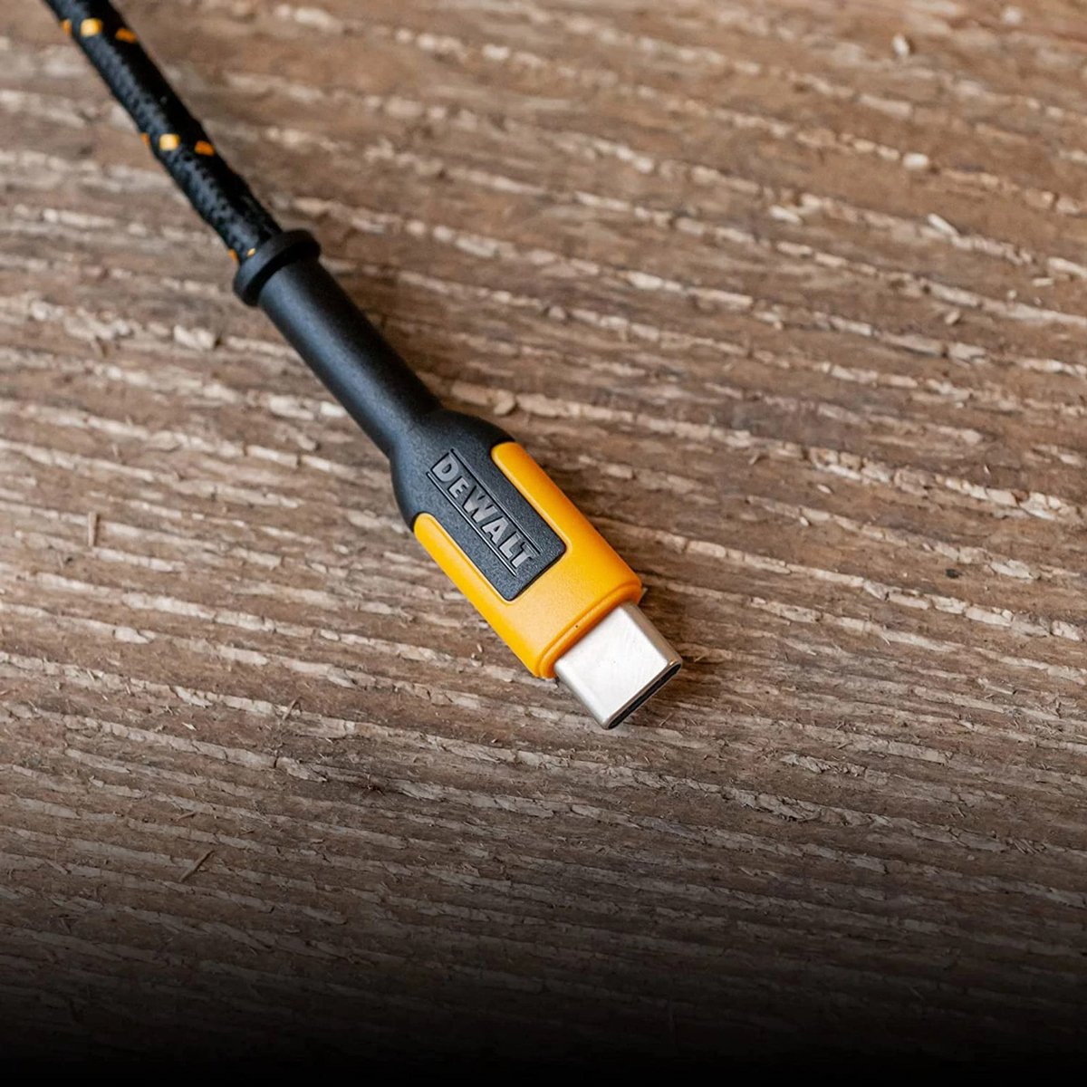 DeWALT 3M USB-C to USB Charging Cable, Kevlar Reinforced 1311349DWE