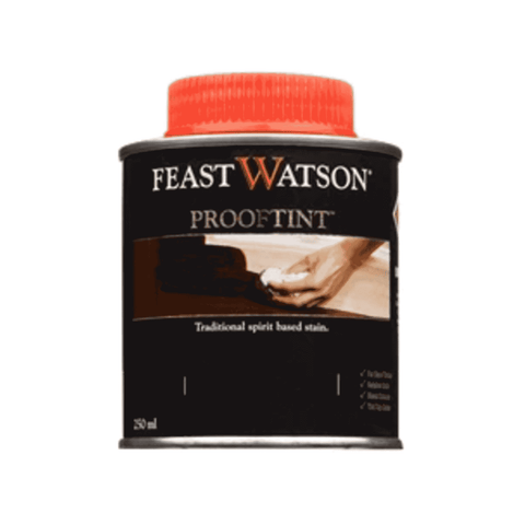 Feast Watson Black Japan Prooftint Oil Based Interior Stain 250ml - Penetrating Timber Stain