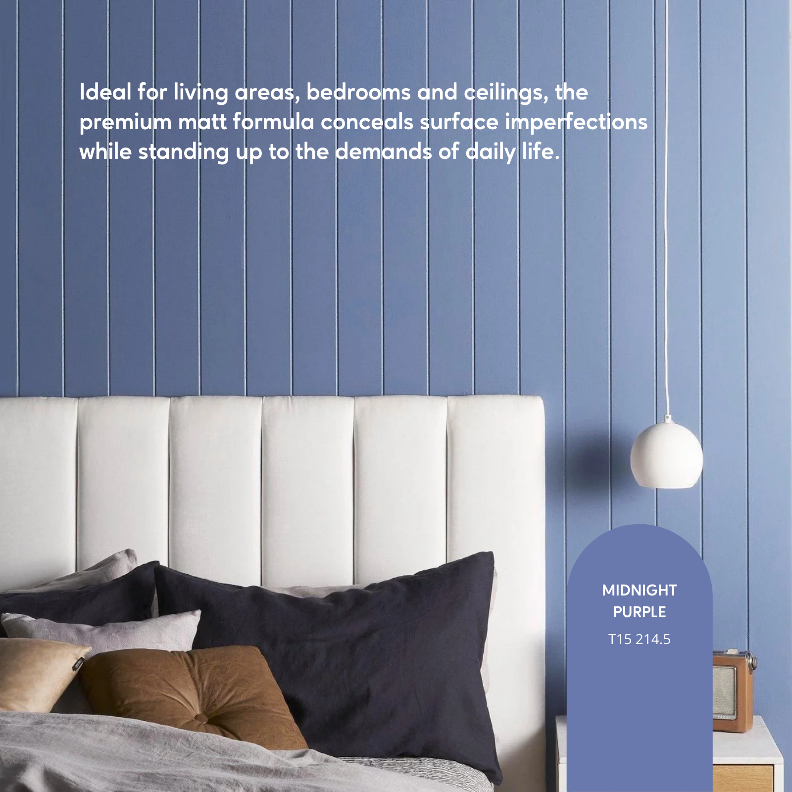 TAUBMANS Endure 4L Accent Matt Interior Walls Paint Water Based UV Resistant