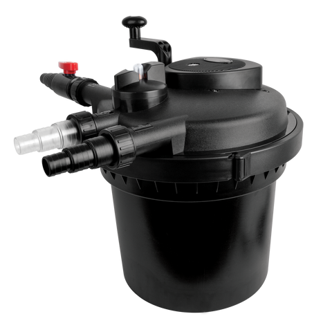 Aquapro AP5000UV Pressure Filter with UV-C Clarifier for Ponds, Outdoor, 32mm Tubing