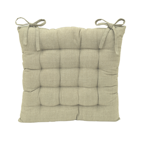 Mojo 44cm Outdoor Chair Cushion - Latte - Durable & UV Resistant - SuperSaverAU - view 1