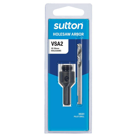 Sutton Tools Holesaw Arbor - 32-54mm - 5/8 UNF Thread - Precision Drilling - SuperSaverAU - view 1