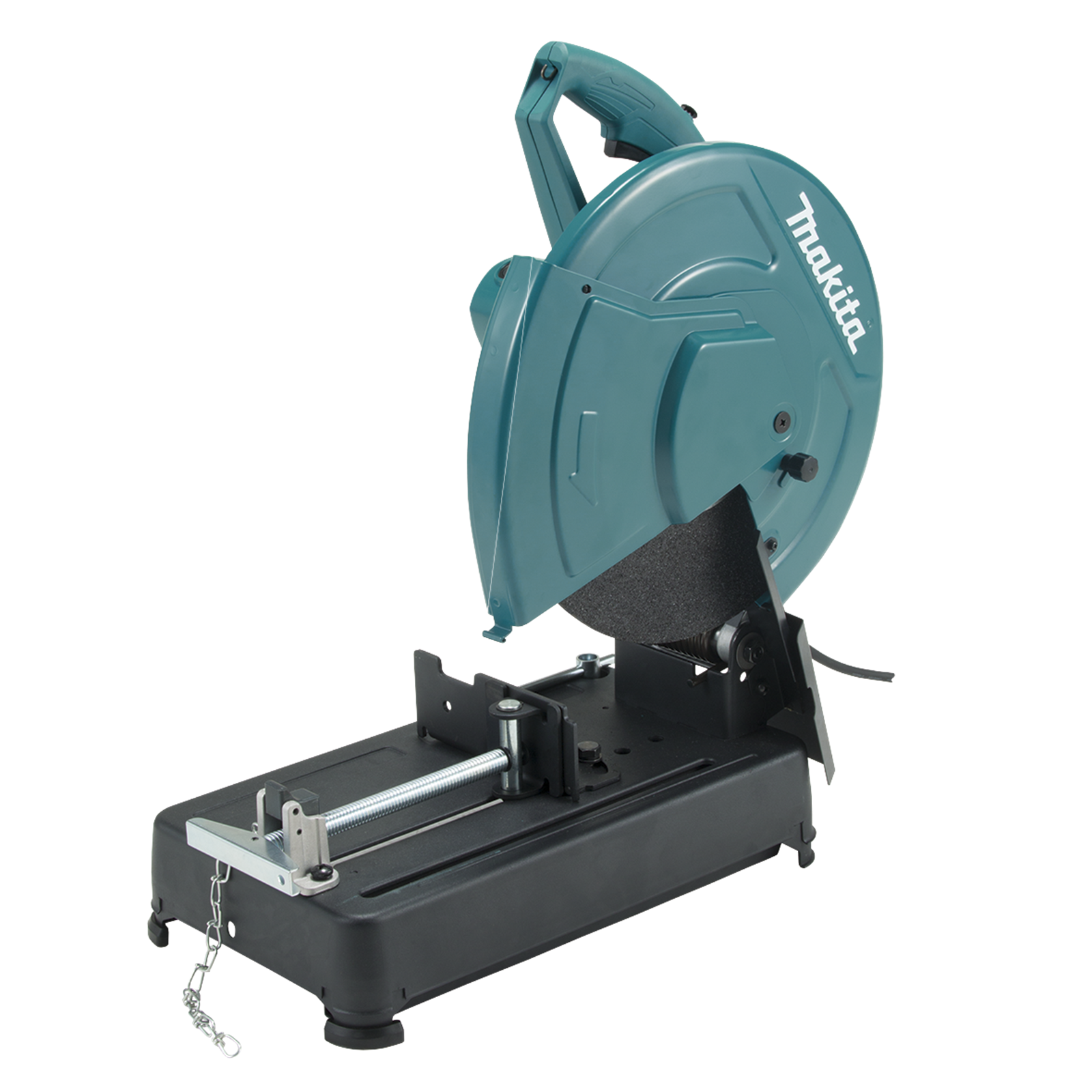 Makita 355mm (14") 2400W Abrasive Cut-Off Saw LW1401, 3800rpm Corded with Quick-Release Vise