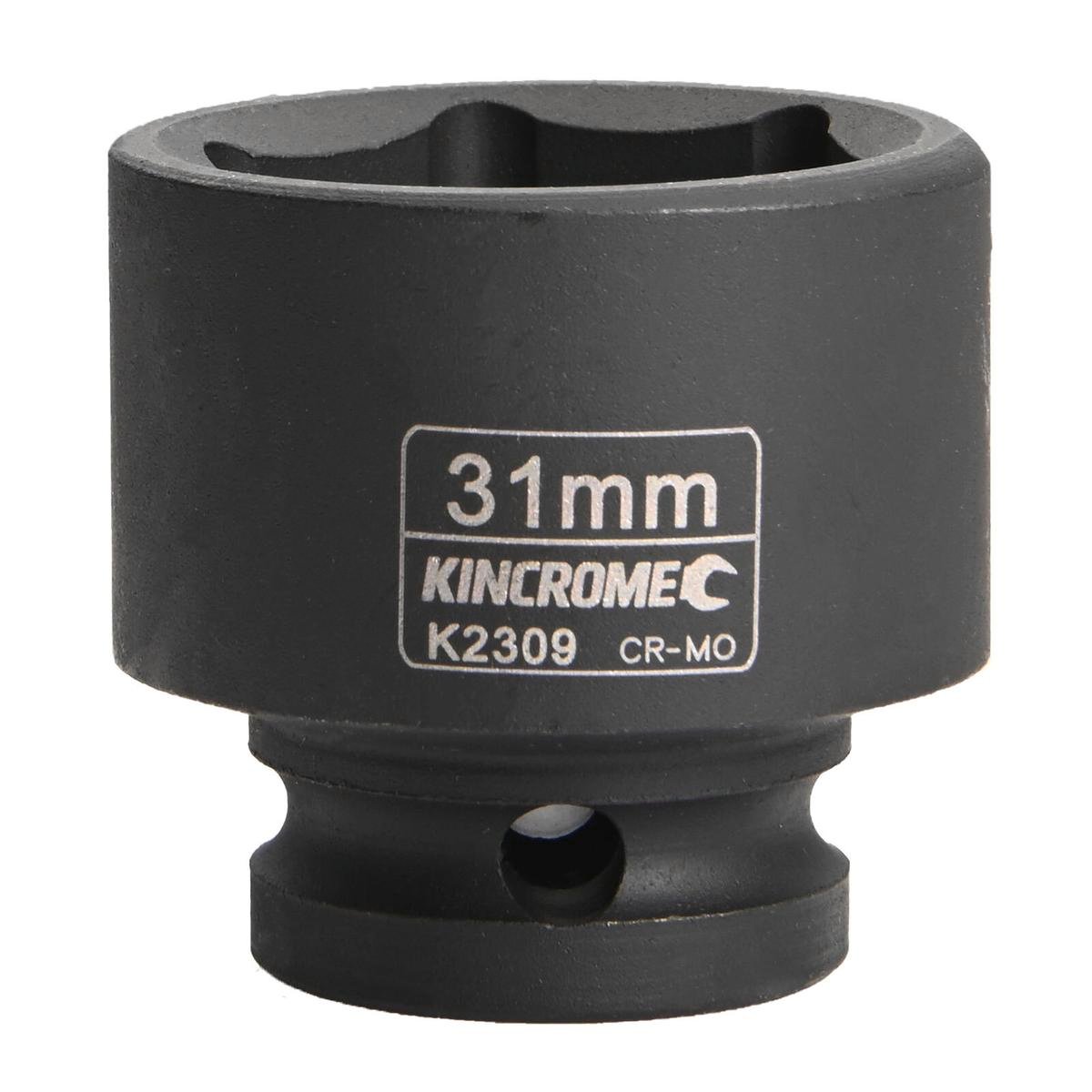 Kincrome 31mm Impact Socket Cr-Mo Steel Rust Resistant Durable - SuperSaverAU - view 1