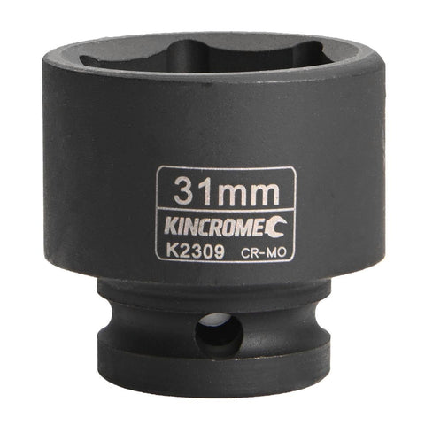 Kincrome 31mm Impact Socket Cr-Mo Steel Rust Resistant Durable - SuperSaverAU - view 1