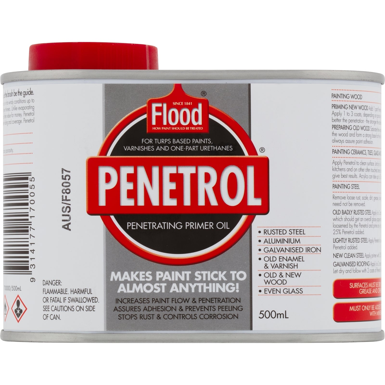 Flood 500ml Penetrol Paint Additive - Clear Oil-Based Conditioner