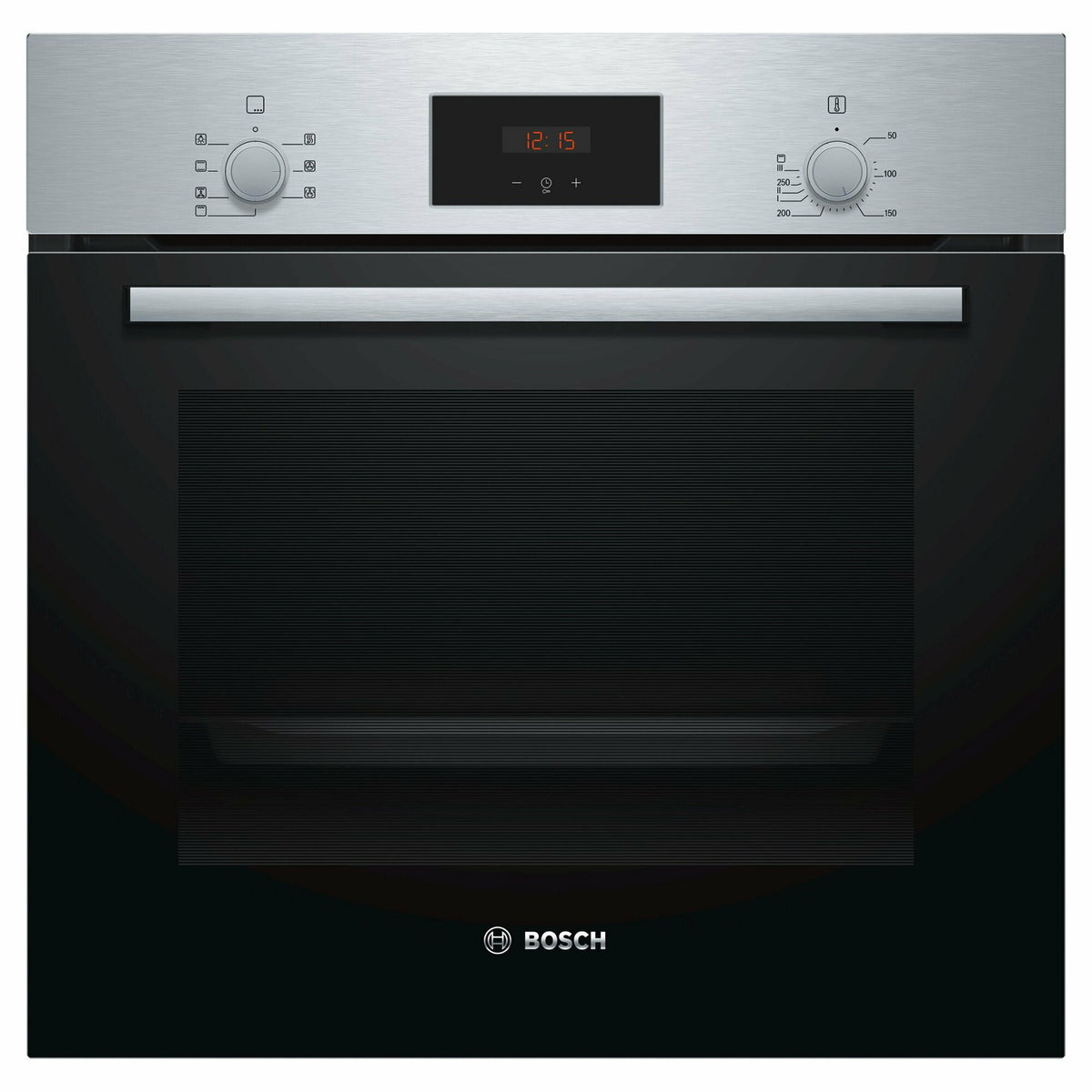 Bosch 60cm Cooking Pack - 66L Electric Oven, 4 Burner Gas Cooktop, Slideout Rangehood - BSHCOOKPACK2