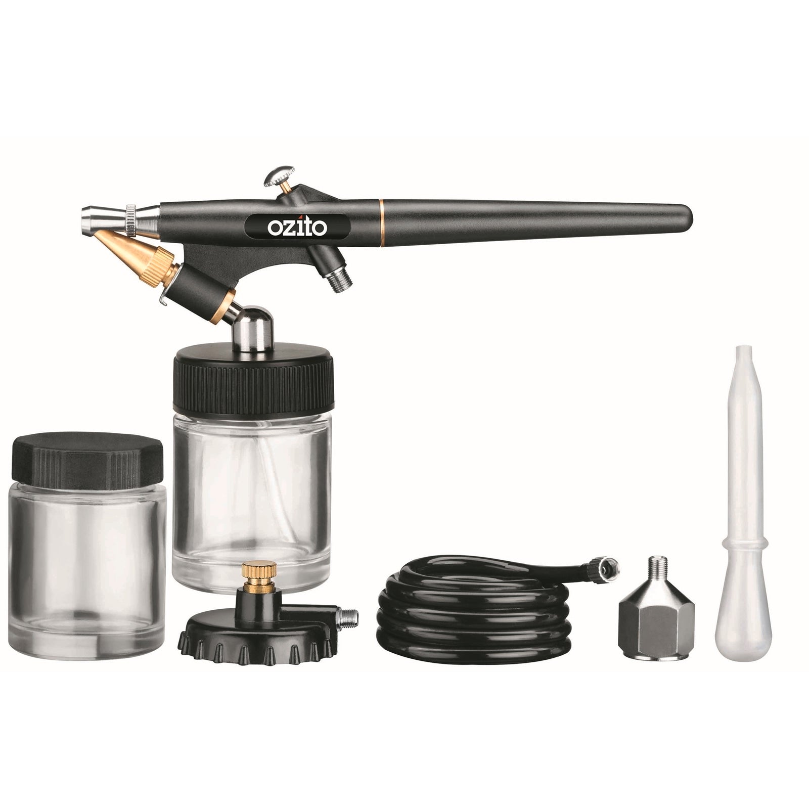 Ozito Air Brush Kit with Case - 5 Piece ABK-PRO