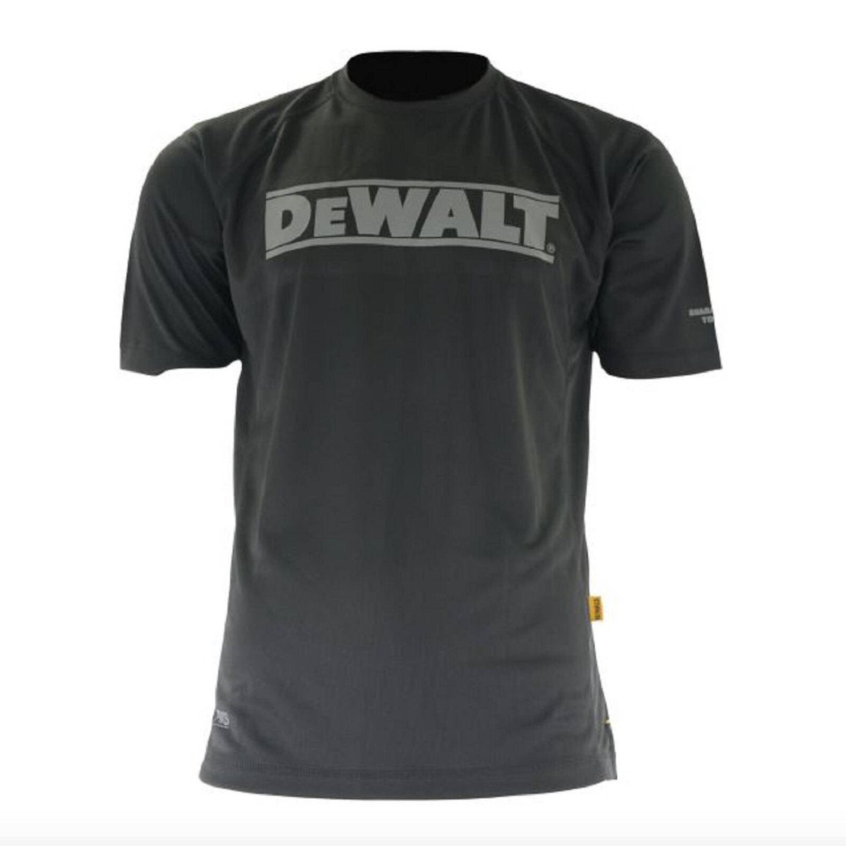 DeWALT Crew Neck T-Shirt Size XXL Black Cotton Polyester