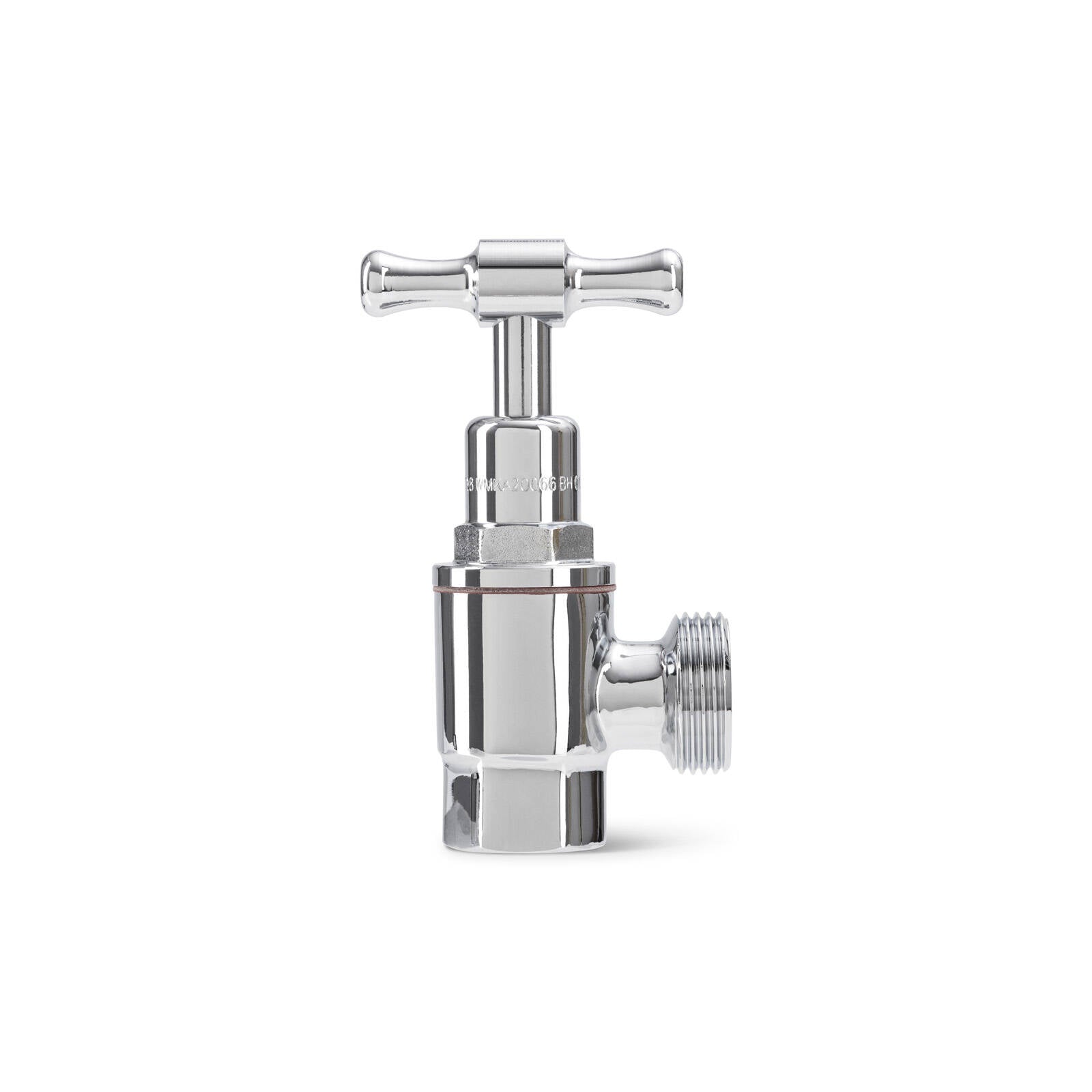Brasshards T-Head Washing Machine Tap 20 x 15mm Male & Female Chrome Brass Lead Free