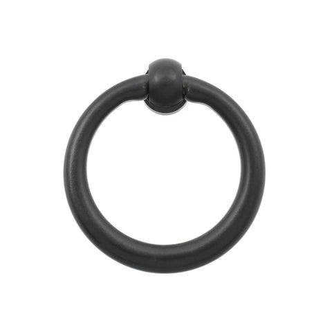 Prestige 38mm Black Ring Pull - Zinc Alloy - Easy Install - Modern Design - SuperSaverAU - view 1