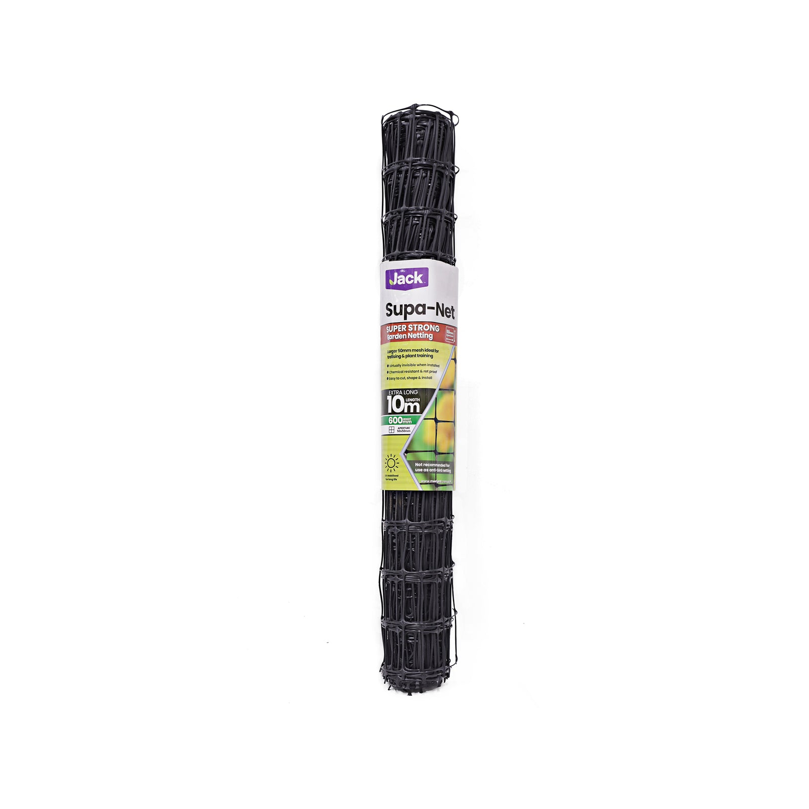 Jack Supa-Net 600mm x 10m Fine Black Pest Control Mesh