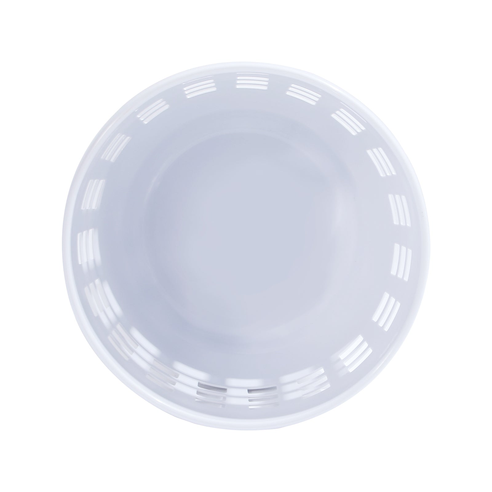 Ezy Storage 10L White Plastic Waste Basket
