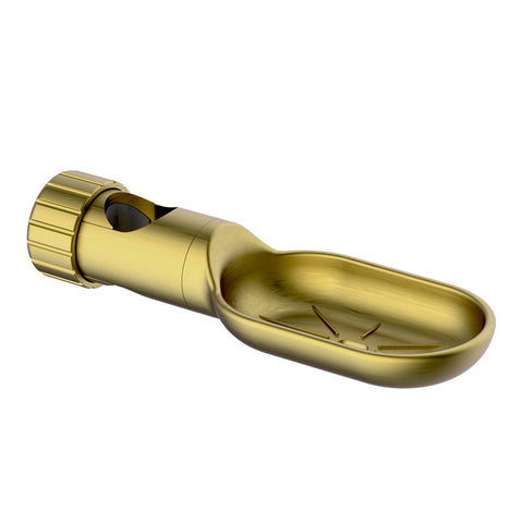 evekare 32mm Brushed Brass ABS Soap Holder for Grab Rails