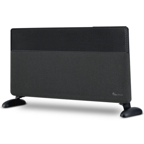 Ausclimate EcoSmart Pro Medium 2000W Panel Heater - Charcoal Black, Wi-Fi App, Inverter Technology - ACPH915
