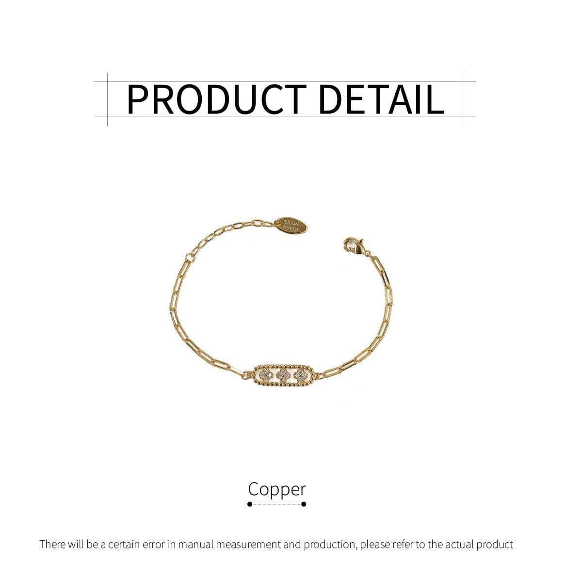 Elegant Flower Bracelet for Women, Floral Jewellery Gift for Any Occasion - view 3