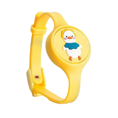 Essential Oil Pet Collar, Adjustable to 52 cm - Yellow Duck