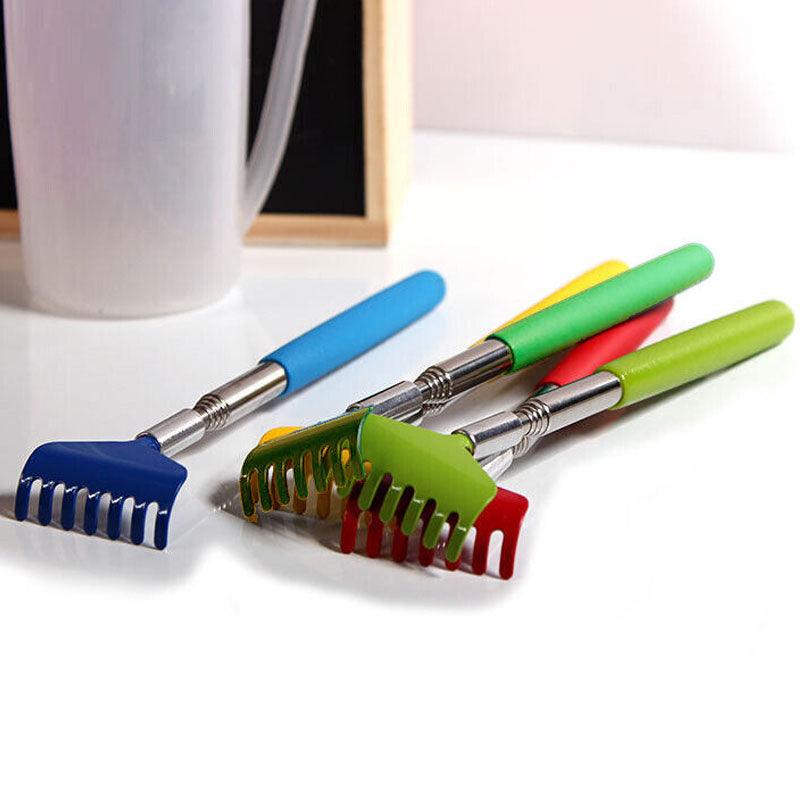 Extendable Back Scratcher with Metal Claw, Telescoping - Red - view 9