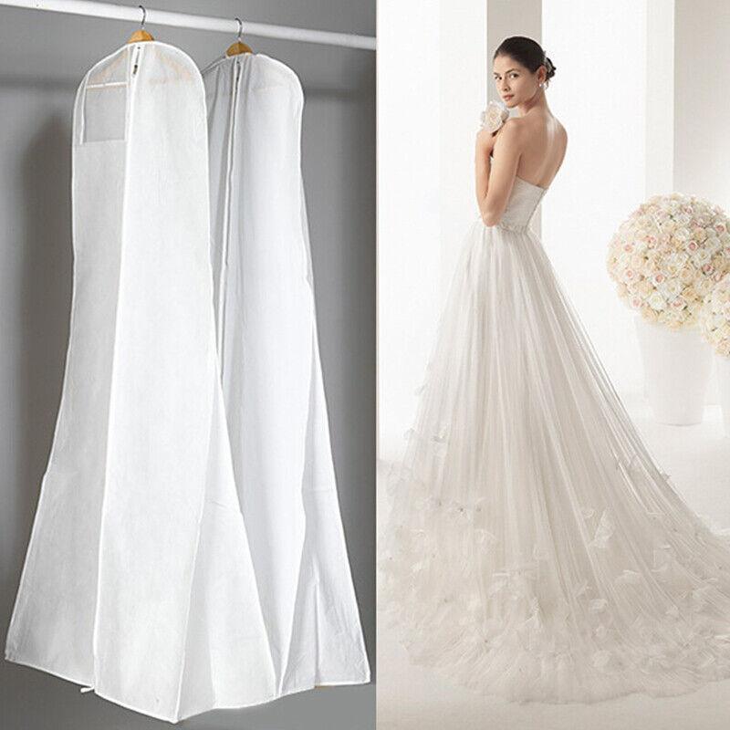 Extra Large Wedding Dress Garment Bag with Centre Zip, 180 x 61 x 25 cm - view 3