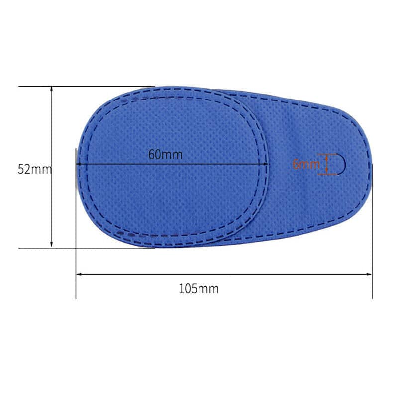 Eye Patch for Glasses, Amblyopia Cover - Blue - view 4