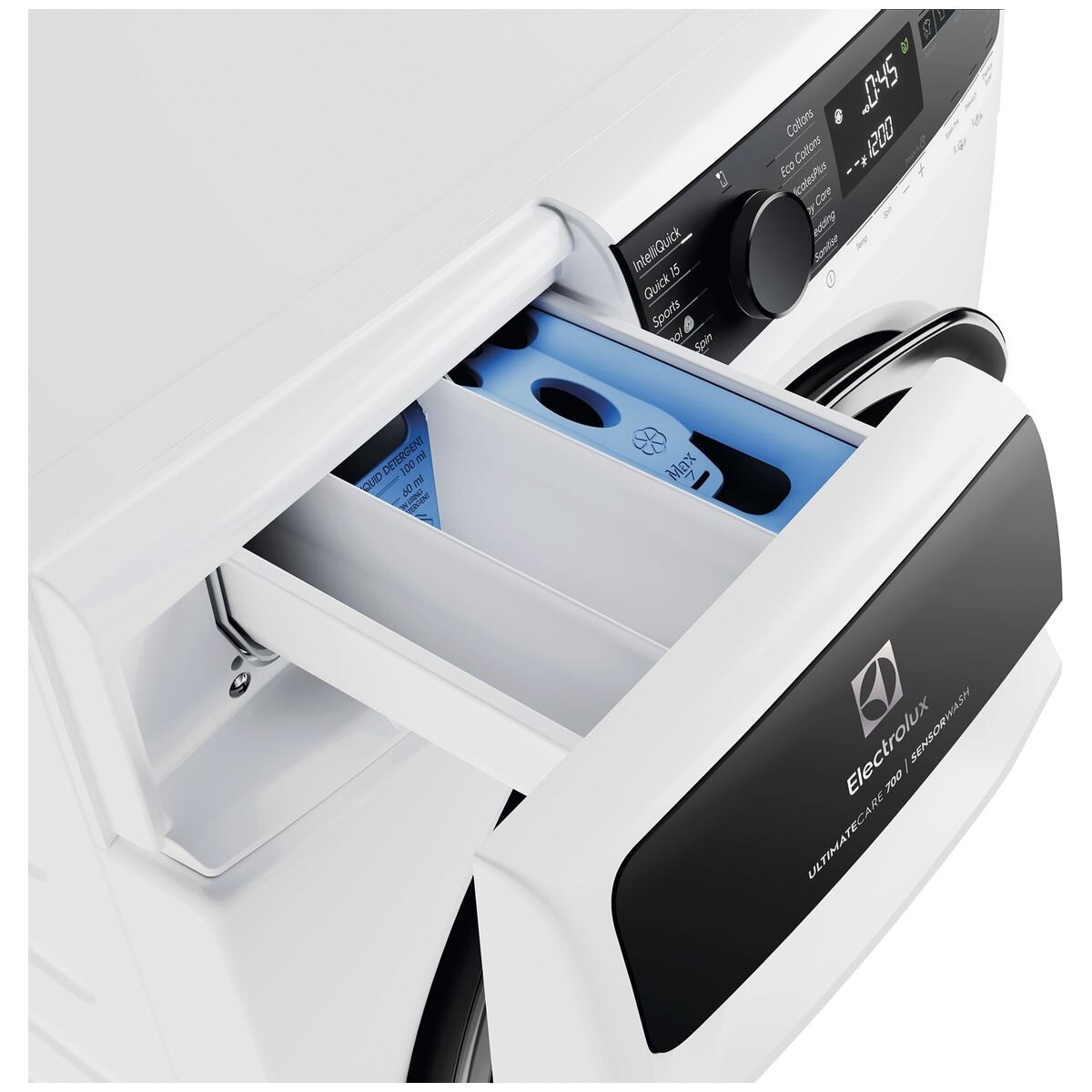 Electrolux 700 Series 9kg Front Load Washing Machine - UltraMix, 5 Star Energy, White - EWF9043R7WCS