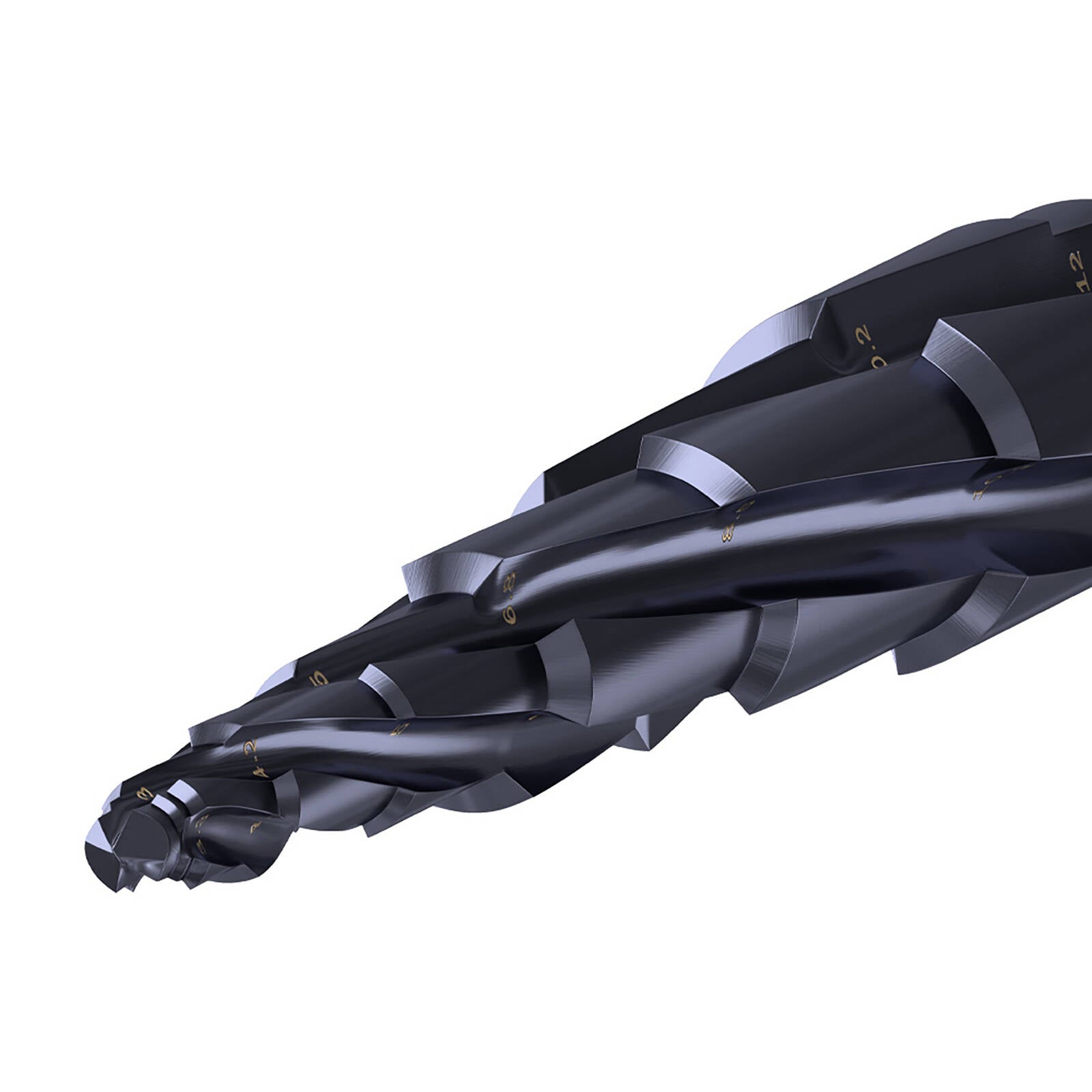 Alpha Onsite+ M4-M12 Step Tip Step Cutter Drill Bit