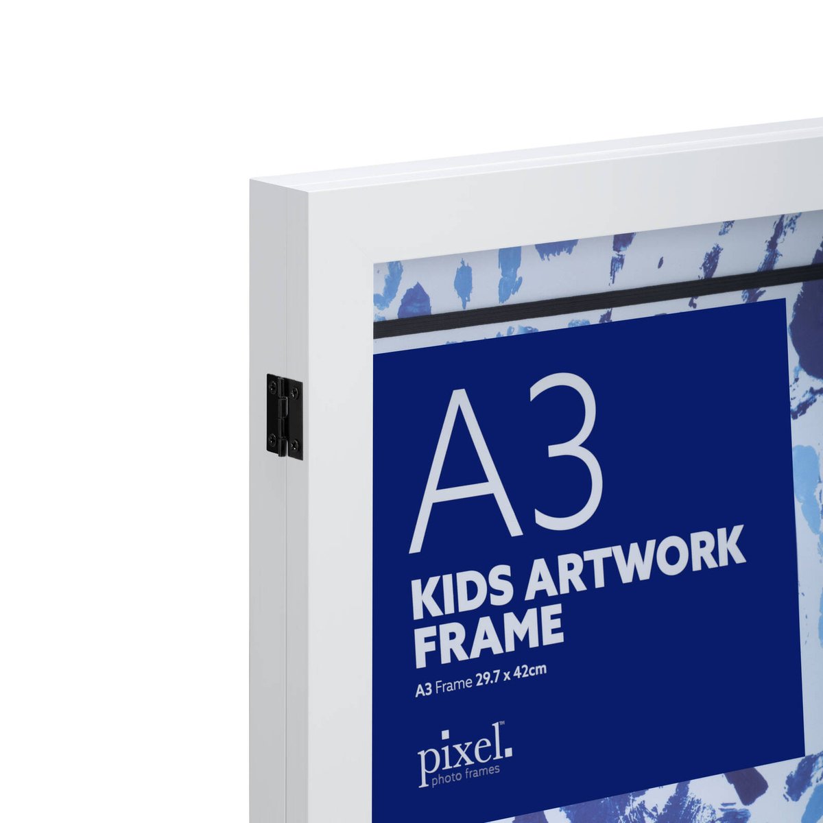 Pixel A3 DIY Craft Frame - 330 x 452mm - White - Display Kids' Artwork - SuperSaverAU - view 2