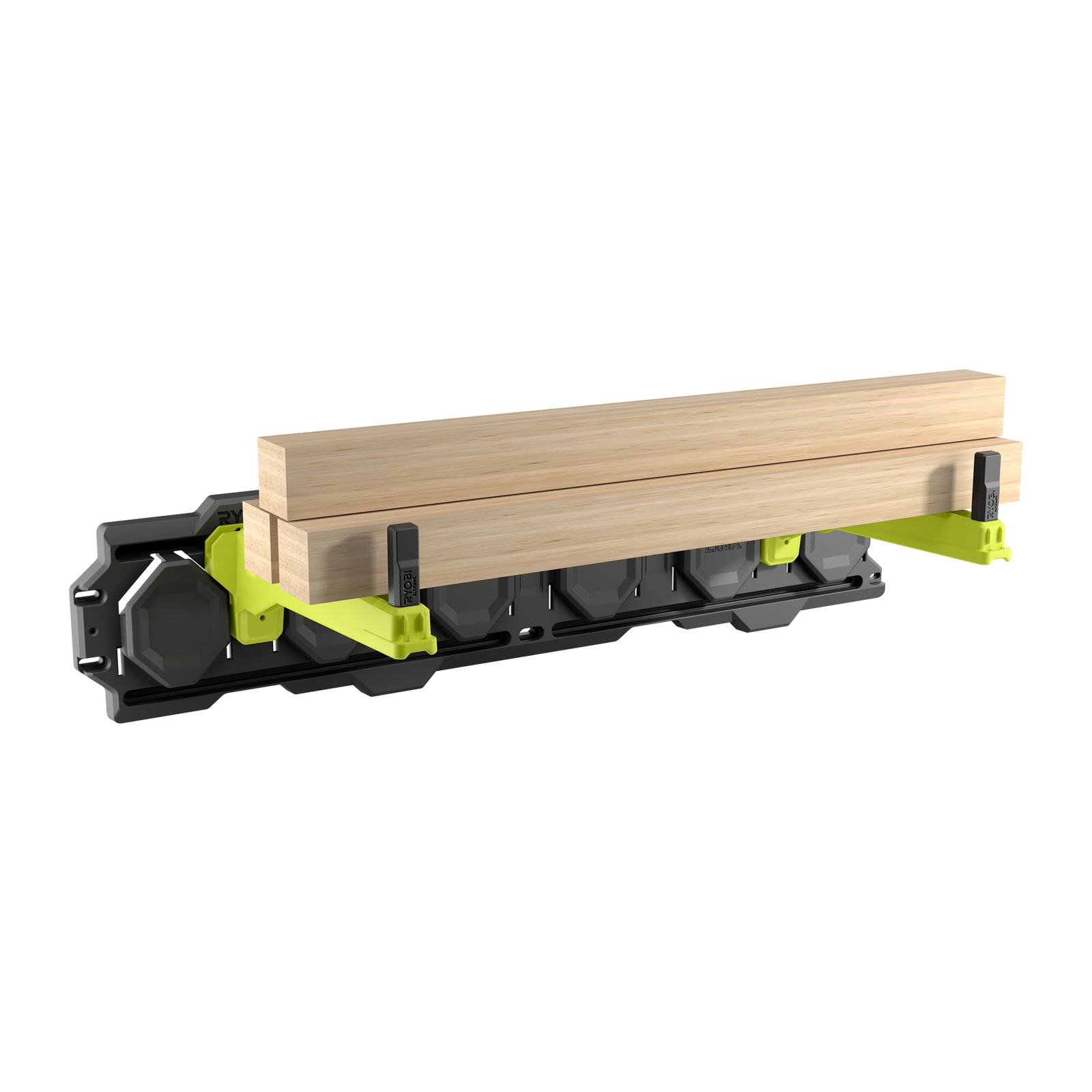 Ryobi LINK 2-In-1 Bracket for Long Material Storage on LINK Wall Rails