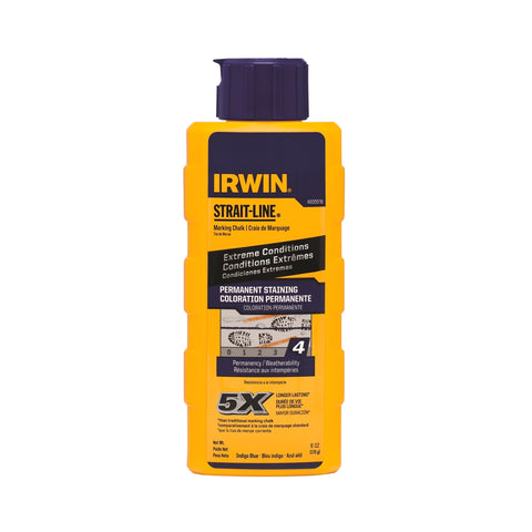 Irwin 170g Indigo Strait-Line Waterproof Chalk Powder