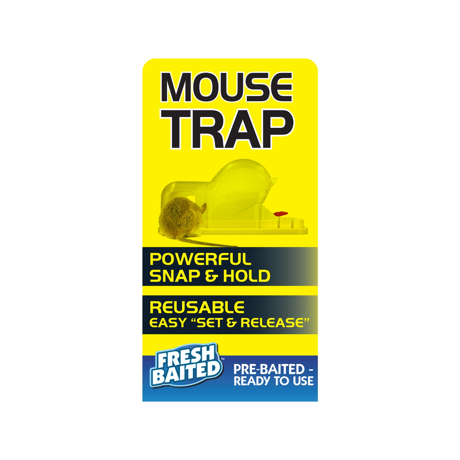 The Big Cheese Pet Safer Reusable Indoor Mouse Trap