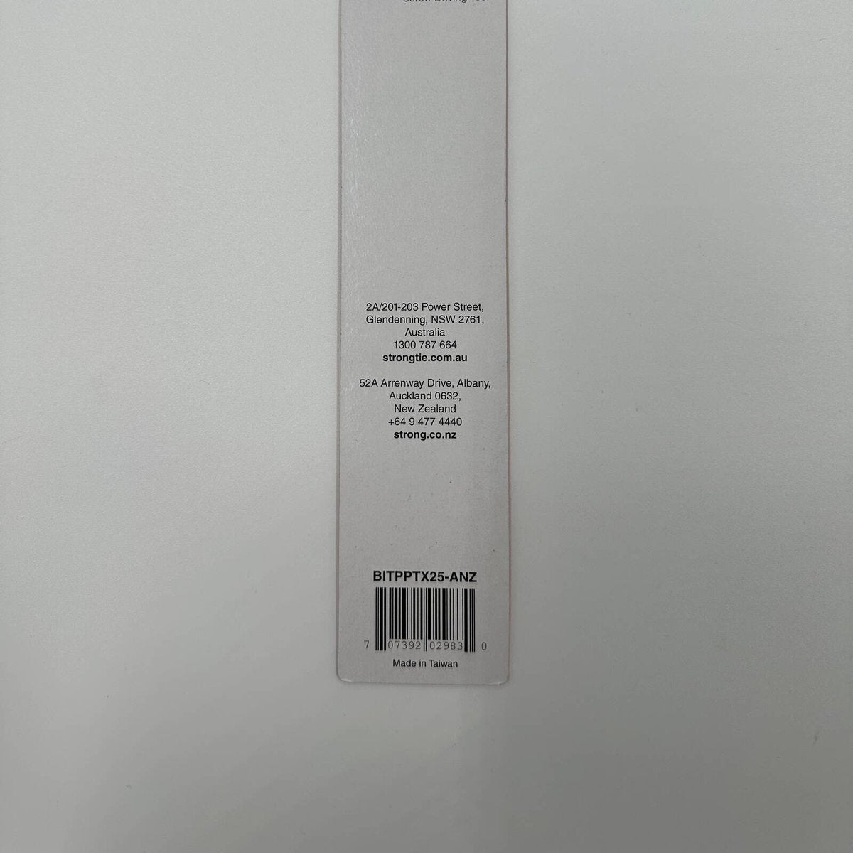 Strong Tie 200mm T25 Project Pro Bit Replacement - 1 Pack - Carbon Steel - Easy Snap-In Installation - SuperSaverAU - view 3