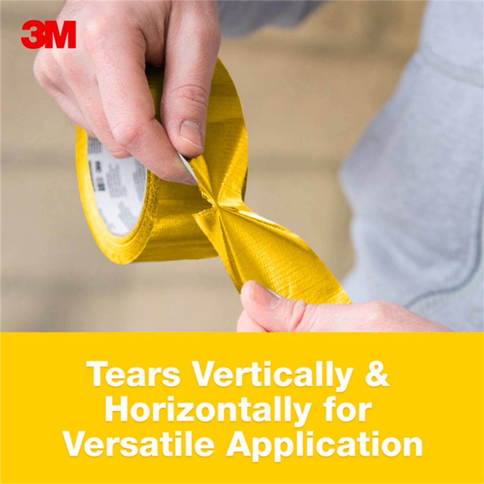 3M 48mm x 18.2m Yellow Duct Tape